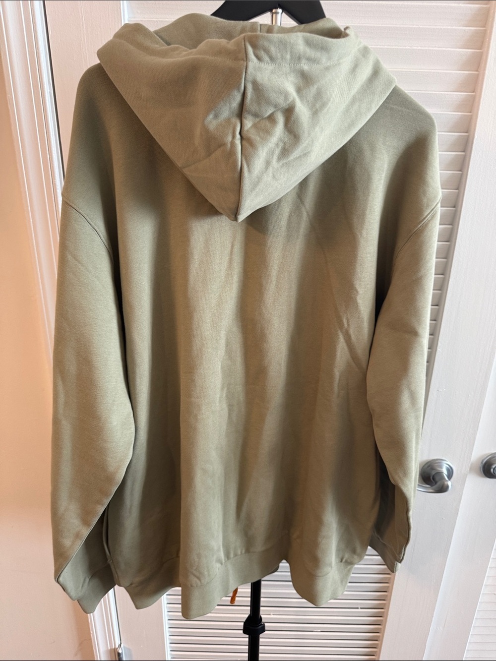New! Cookies Workwear Zip Up Hoodie is styled in olive with rust-colored pockets - Picture 2 of 5